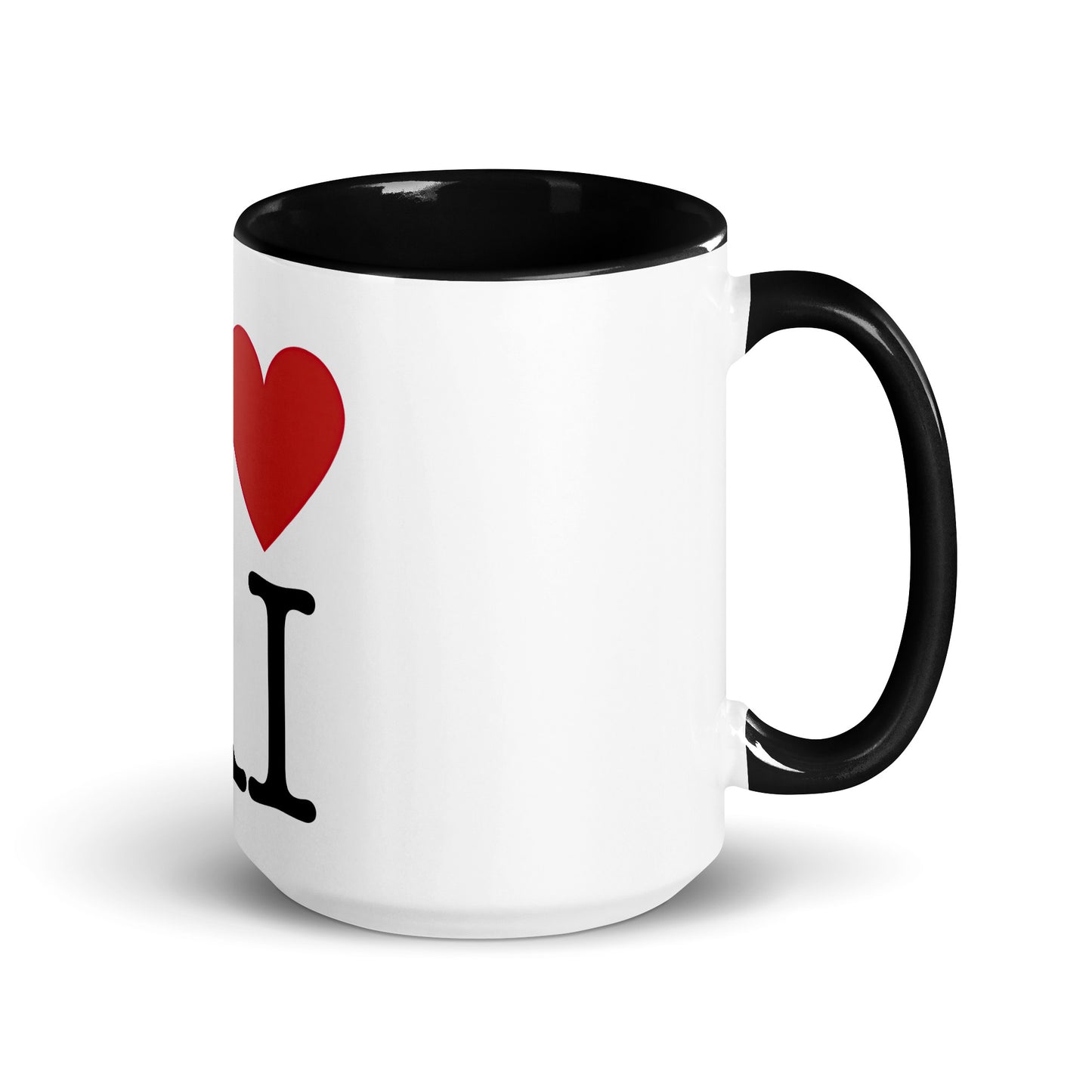I Love AI - Coffee Mug with Color Inside