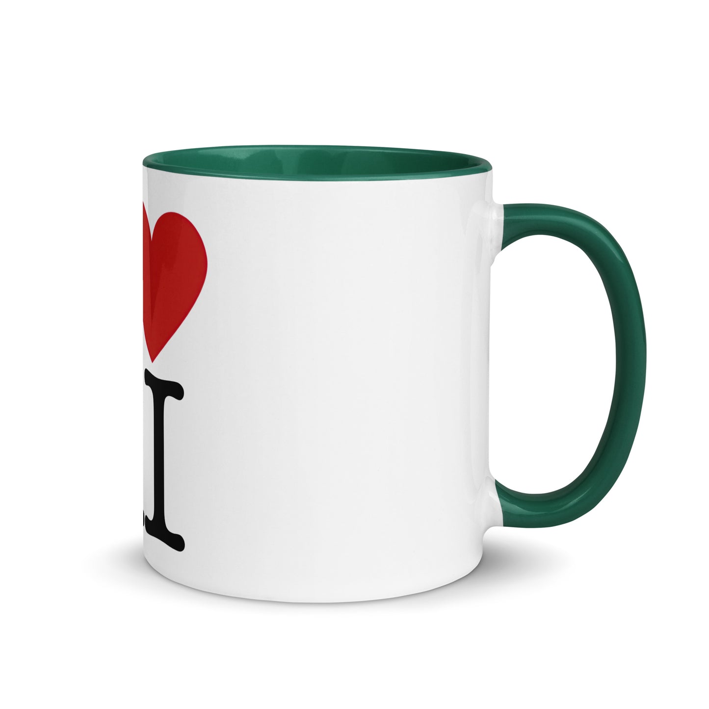 I Love AI - Coffee Mug with Color Inside