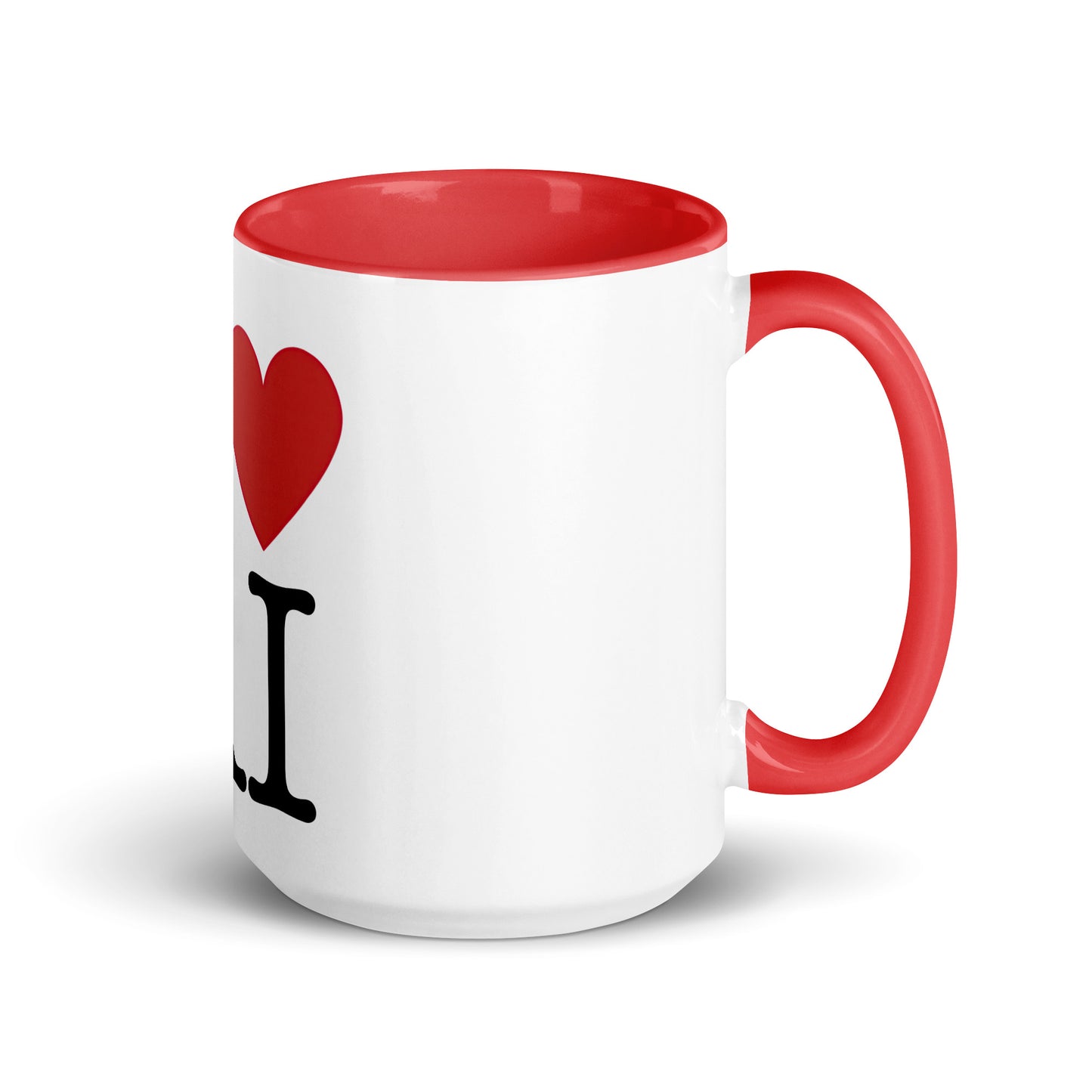 I Love AI - Coffee Mug with Color Inside