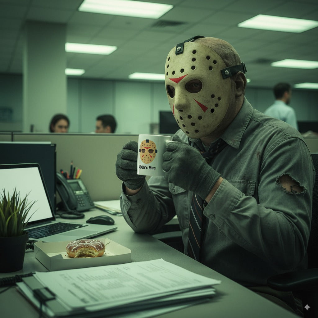 JSON's Mug - White Glossy Coffee Mug