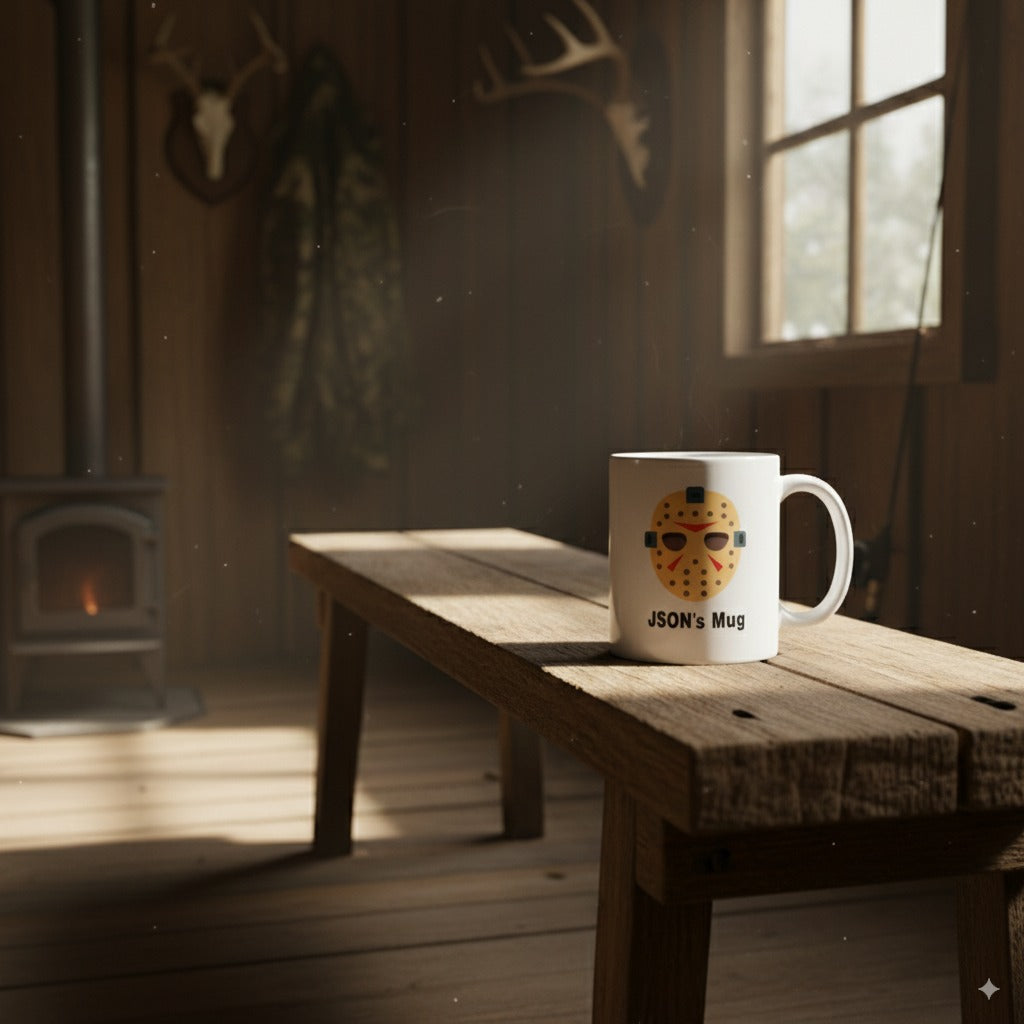 JSON's Mug - White Glossy Coffee Mug