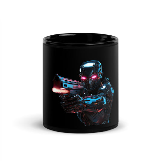 Android Assassin - Black Glossy Coffee Mug